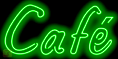 Cafe Neon Sign