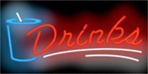 Drinks Neon Sign