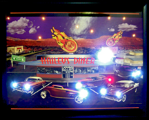 Hailey's Diner Mini-LED Poster