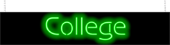 College Neon Signs College Neon Signs