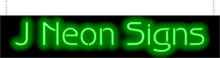 "J" Neon Signs "J" Neon Signs