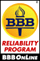 Proud Member of the Better Business Bureau