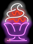 SUNDAE Soft Serve Neon Sign