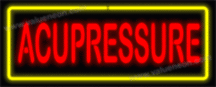 Acupressure Neon Sign