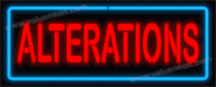 Clearance - Alterations Neon Sign