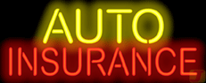 Auto Insurance Neon Sign