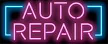 Auto Repair Neon Sign