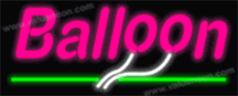 Balloon Neon Sign