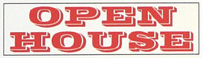 Open House Banner