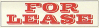 For Lease Banner