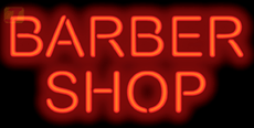 Barber Shop Neon Sign