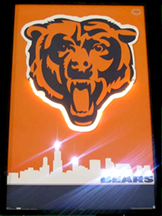 Bears Neon-LED Poster