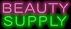 Beauty Supply Neon Sign