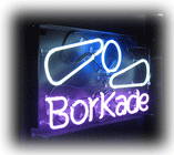 Borkade Neon Sign