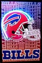 Buffalo Bills Neon-LED Poster