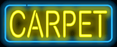 Carpet Neon Sign