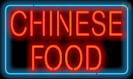 Chinese Food Neon Sign