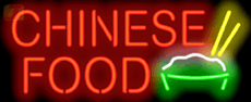 Clearance - Chinese Food Neon Sign