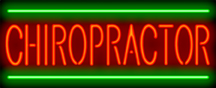 Clearance - Chiropractor Neon Sign