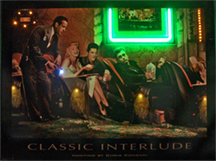 Classic Interlude Neon-LED Poster