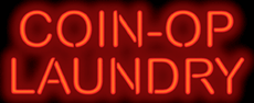 Coin-Op Laundry Neon Sign
