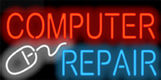 Computer Repair Neon Sign