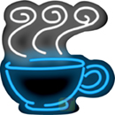 Contoured Coffee Cup