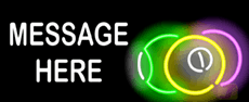 Custom Message Pool Balls Neon Sign
