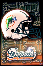 Dolphins Neon-LED Poster