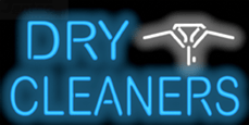 Dry Cleaners Neon Sign