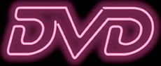 DVD Neon Sign