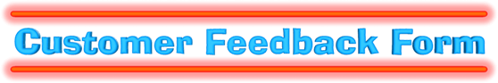 Customer Feedback Form