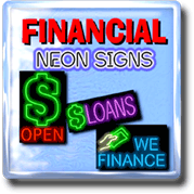 Financial Neon Signs