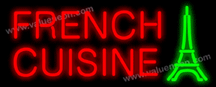 French Cuisine Neon Sign