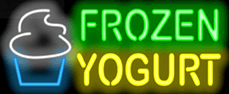 Frozen Yogurt Neon Sign