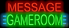 Custom Message Gameroom Neon Sign