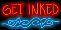 Get Inked with Tribal Art Neon Sign