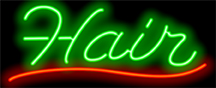 Hair Neon Sign