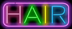 Hair Neon Sign
