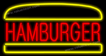Hamburger Neon Sign