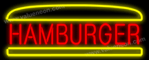 Hamburger Neon Sign