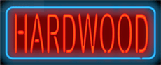 Clearance - Hardwood Neon Sign
