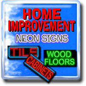Home Improvement Neon Signs