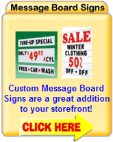 Message Board Signs