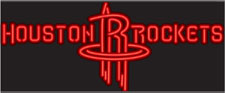 Houston Rockets Neon Sign