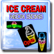 Ice Cream Neon Signs