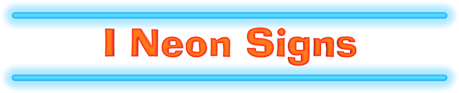 "I" Neon Signs