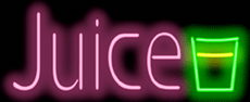Juice Neon Sign