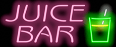 Juice Bar Neon Sign