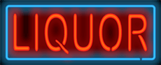Liquor Neon Sign